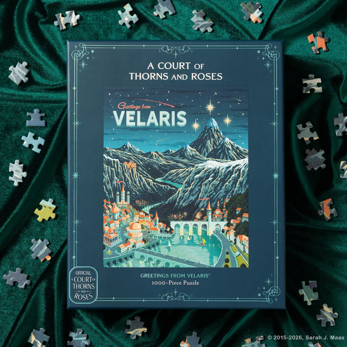 A Court of Thorns and Roses: Official Greetings from Velaris 1000pc