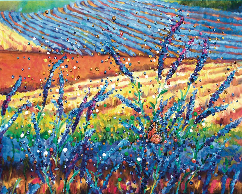 Lavender Fields by Julia Watkins 1000pc