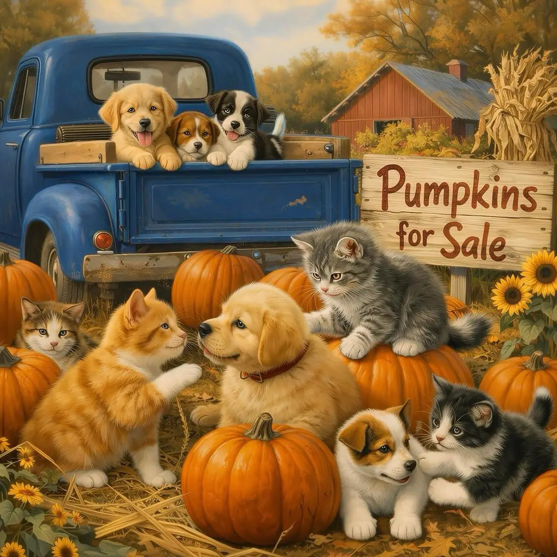 Pumpkin Sales Force 500pc