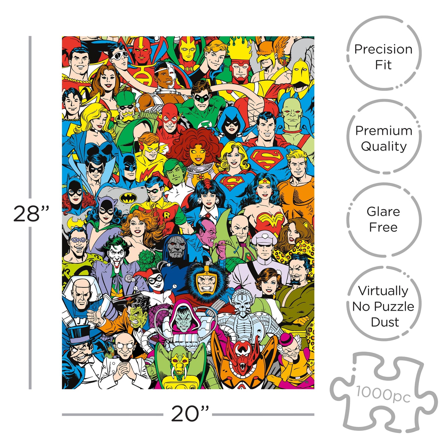 DC Comics Vintage 1000pc