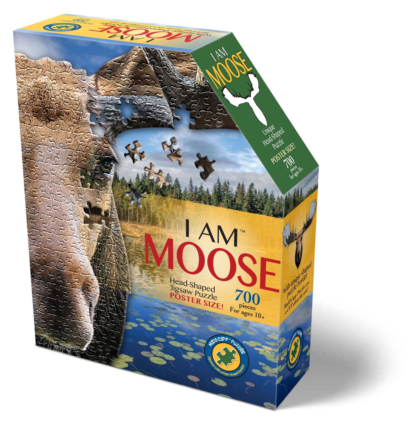 I AM Moose - Shaped 700pc