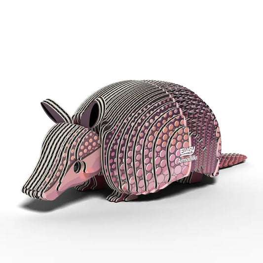 Eugy 3D Wood Puzzle: Armadillo