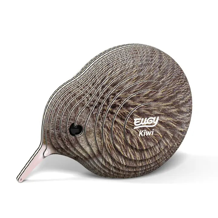 Eugy 3D Wood Puzzle: Kiwi