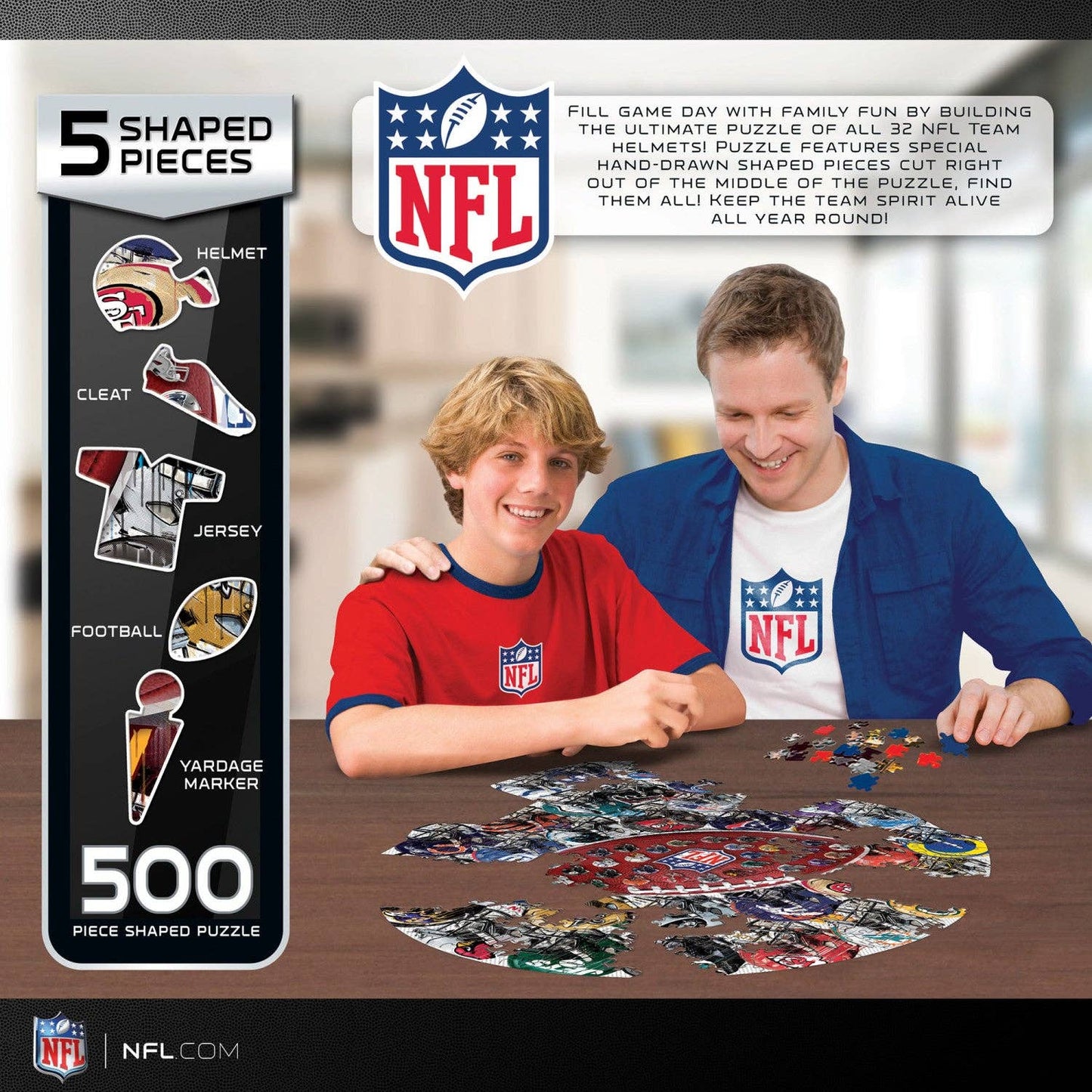 NFL - Helmet Drip Art 500pc