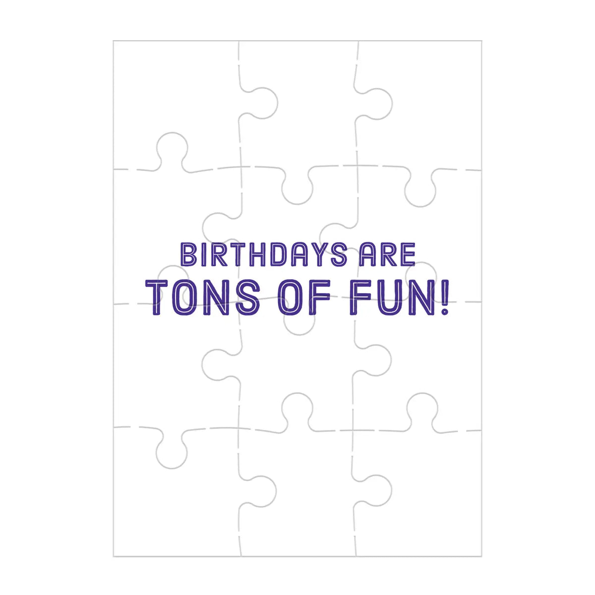 Construction Site Birthday Greeting Card 12pc