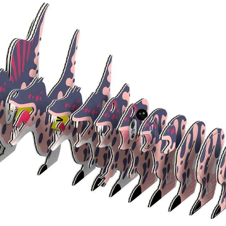 Eugy 3D Wood Puzzle: Spino