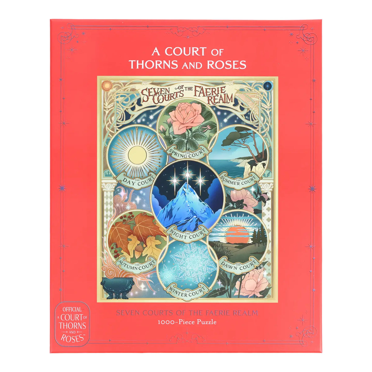 A Court of Thorns and Roses: Official Seven Courts of the Faerie Realm 1000pc