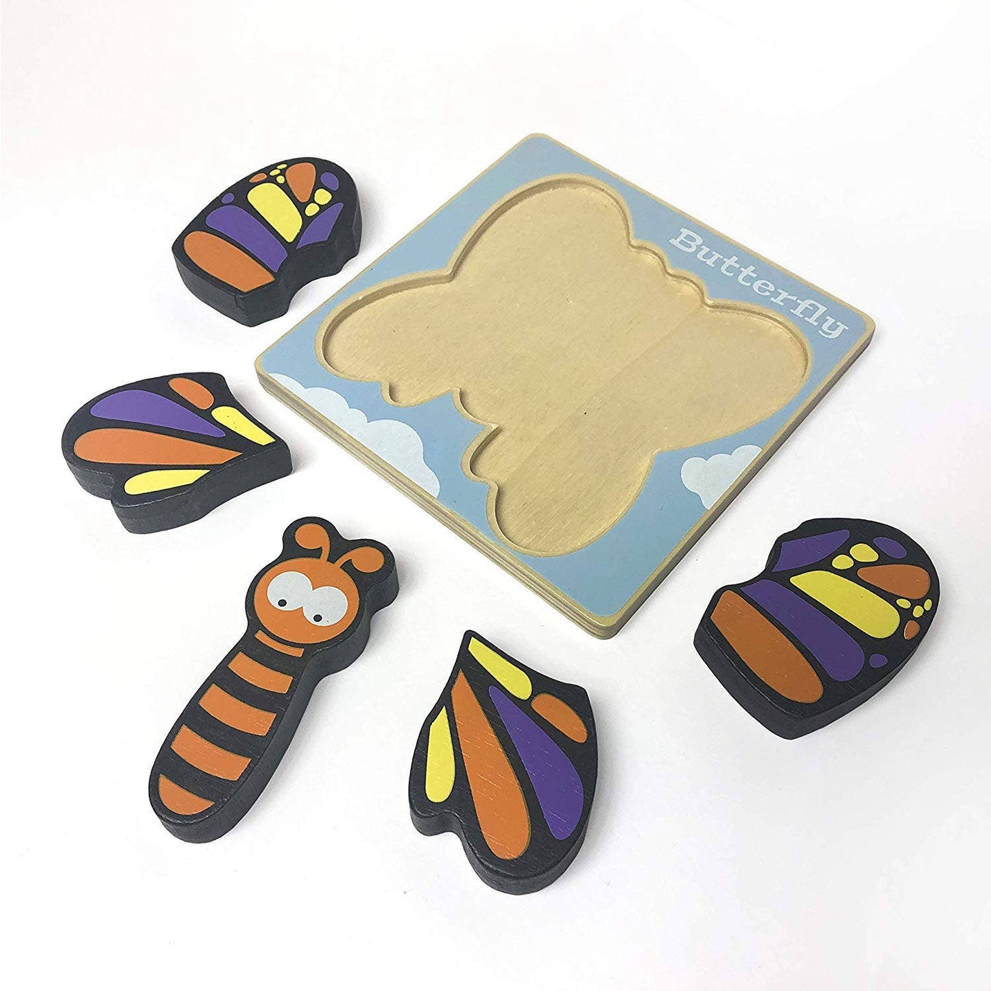 Garden Animals Puzzles 3-Pack Chunky Pieces 5 piece Puzzles