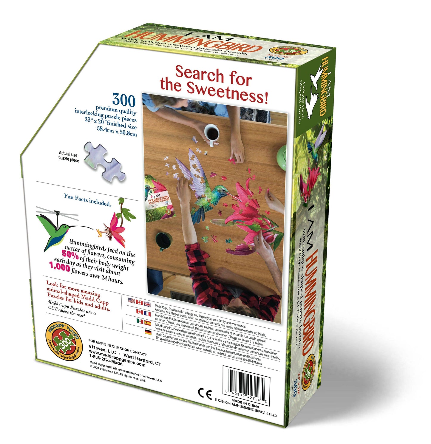 I AM Hummingbird - Shaped 300pc
