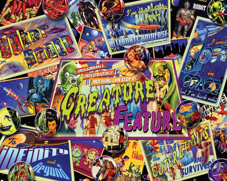 Creature Feature by Kate Ward Thacker 1000pc