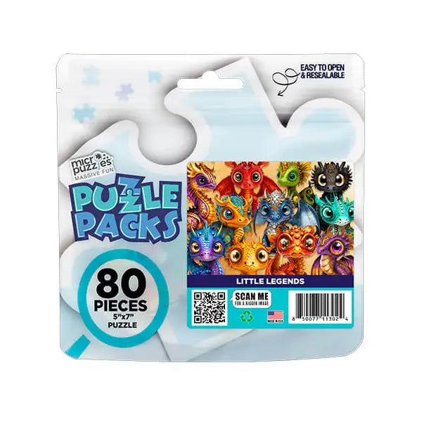 Puzzle Packs: Little Legends 80pc