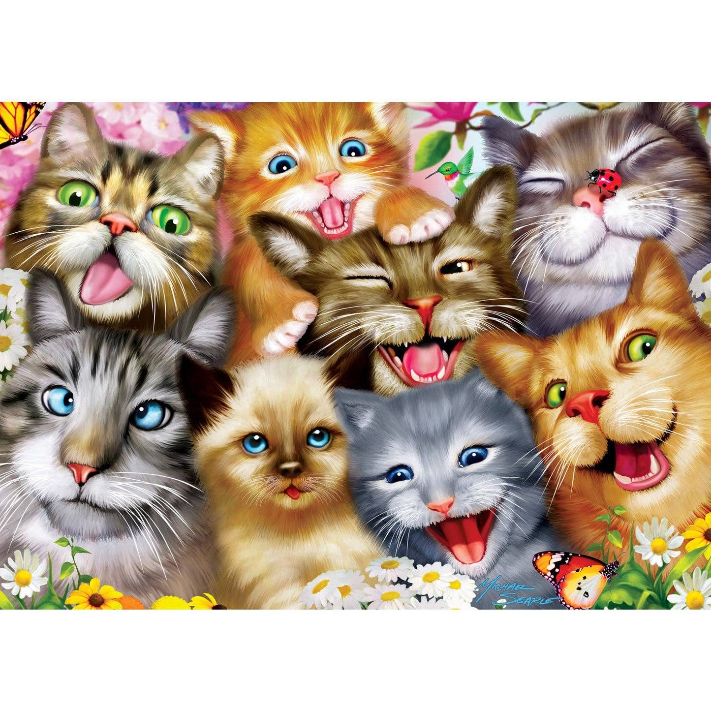 Selfies - Purrfect Portraits 500pc