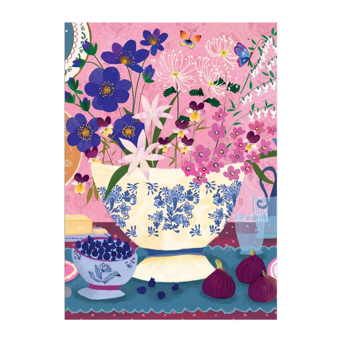 Joy Laforme Art of the Table Greeting Card 60pc