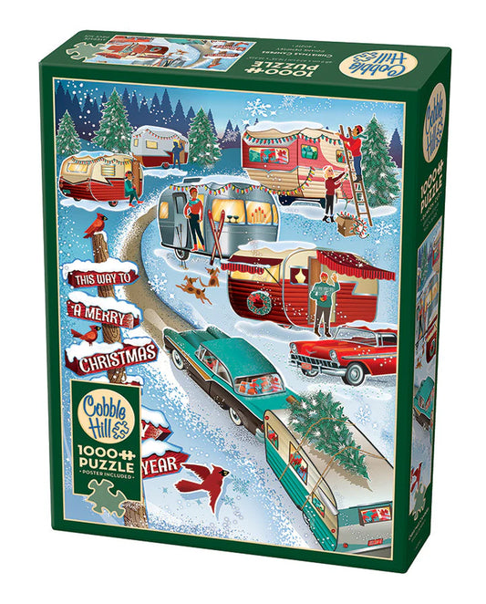 Christmas Campers 1000pc