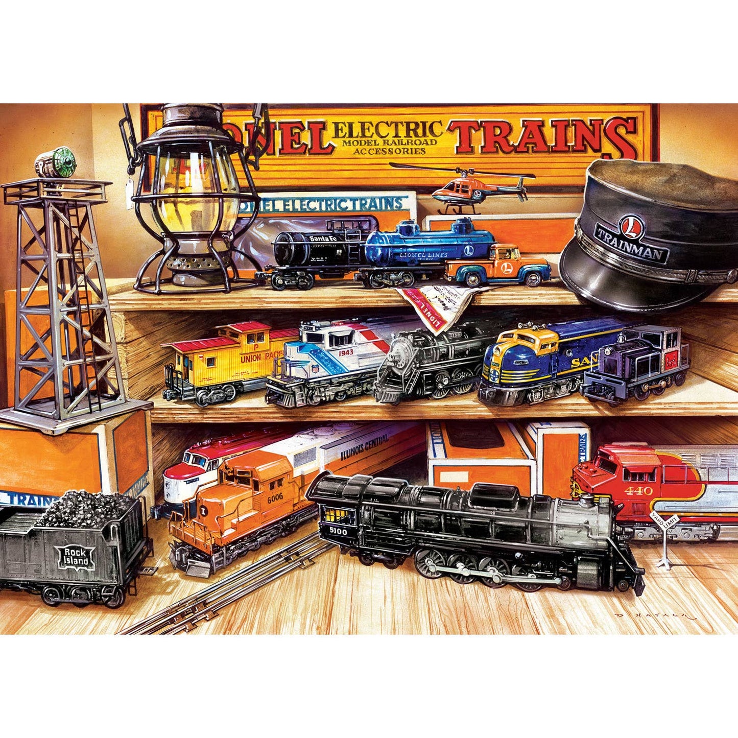 Lionel Trains - Collector's Treasures 1000pc