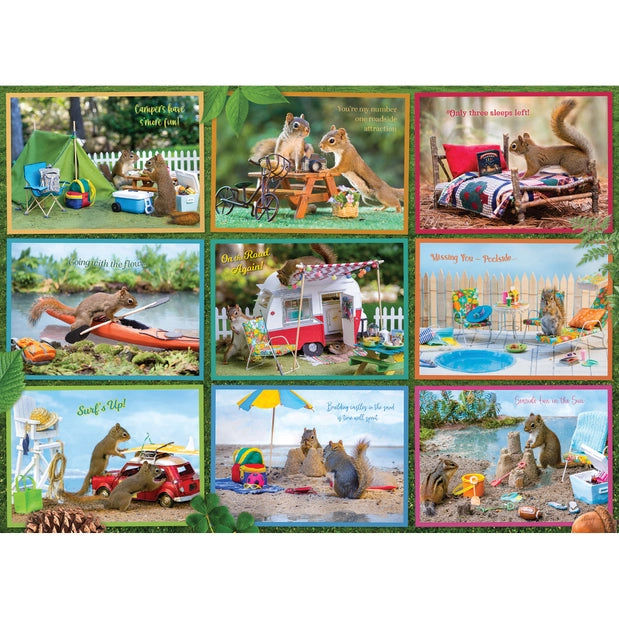 Squirrels on Vacation 1000pc