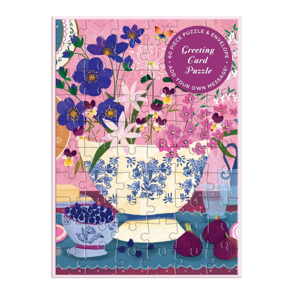 Joy Laforme Art of the Table Greeting Card 60pc