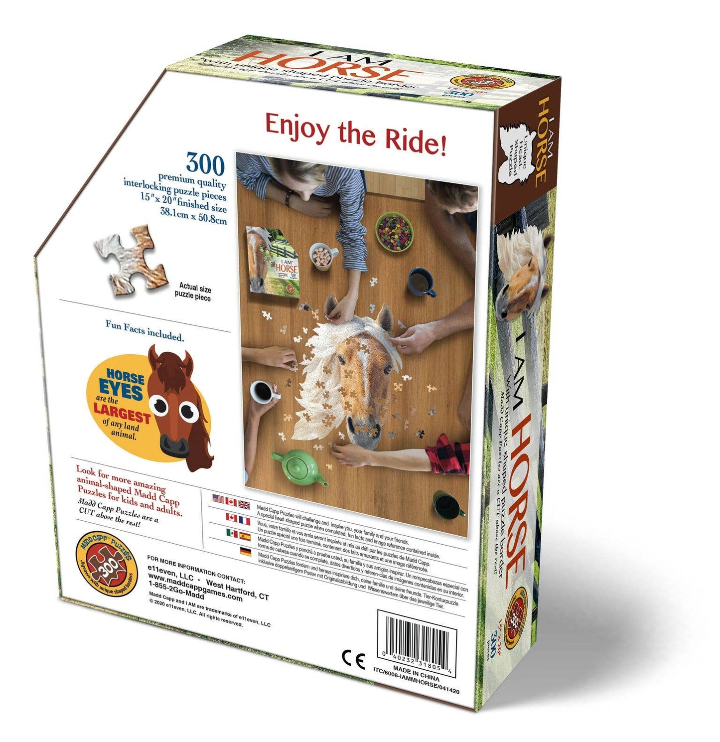 I AM Horse - Shaped 300pc