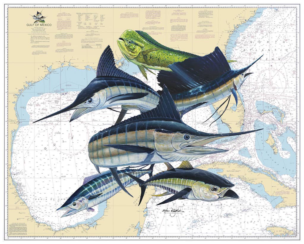 Gulf Slam Offshore by Steve Whitlock 1000pc