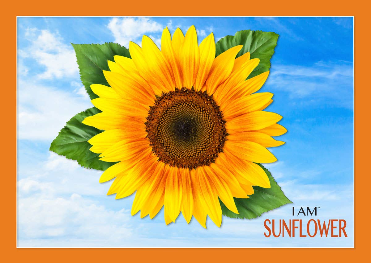 I AM Sunflower - Shaped 350pc