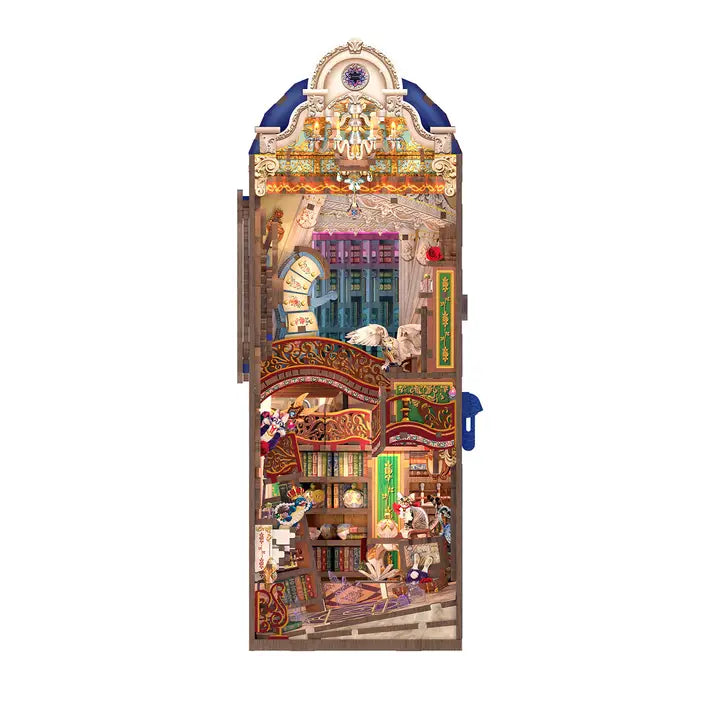 Book Nook: Magic Library with Dust Cover