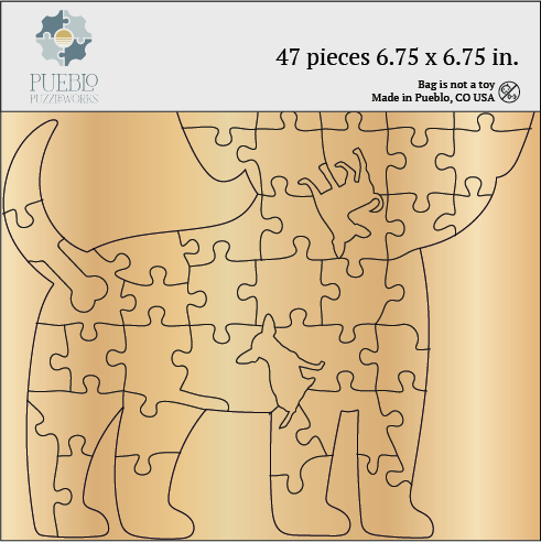 Dia de los Muertos - Dog Shaped 47pc