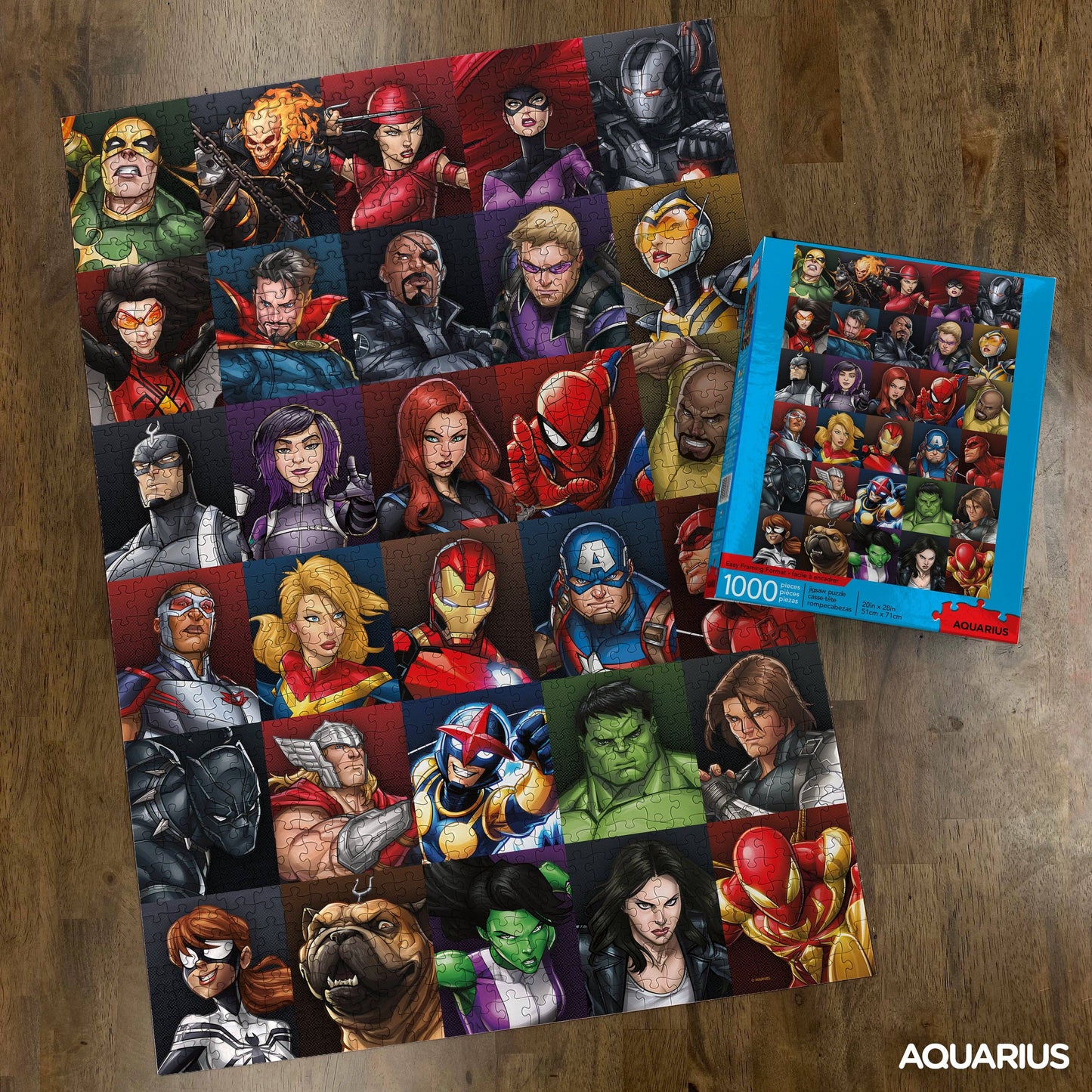 Marvel Heroes Collage 1000pc