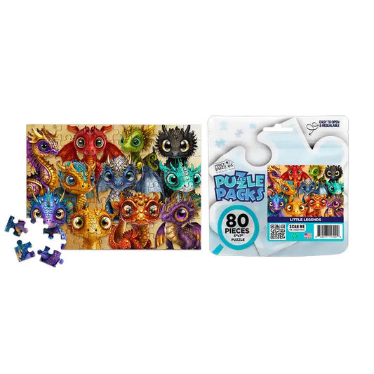 Puzzle Packs: Little Legends 80pc