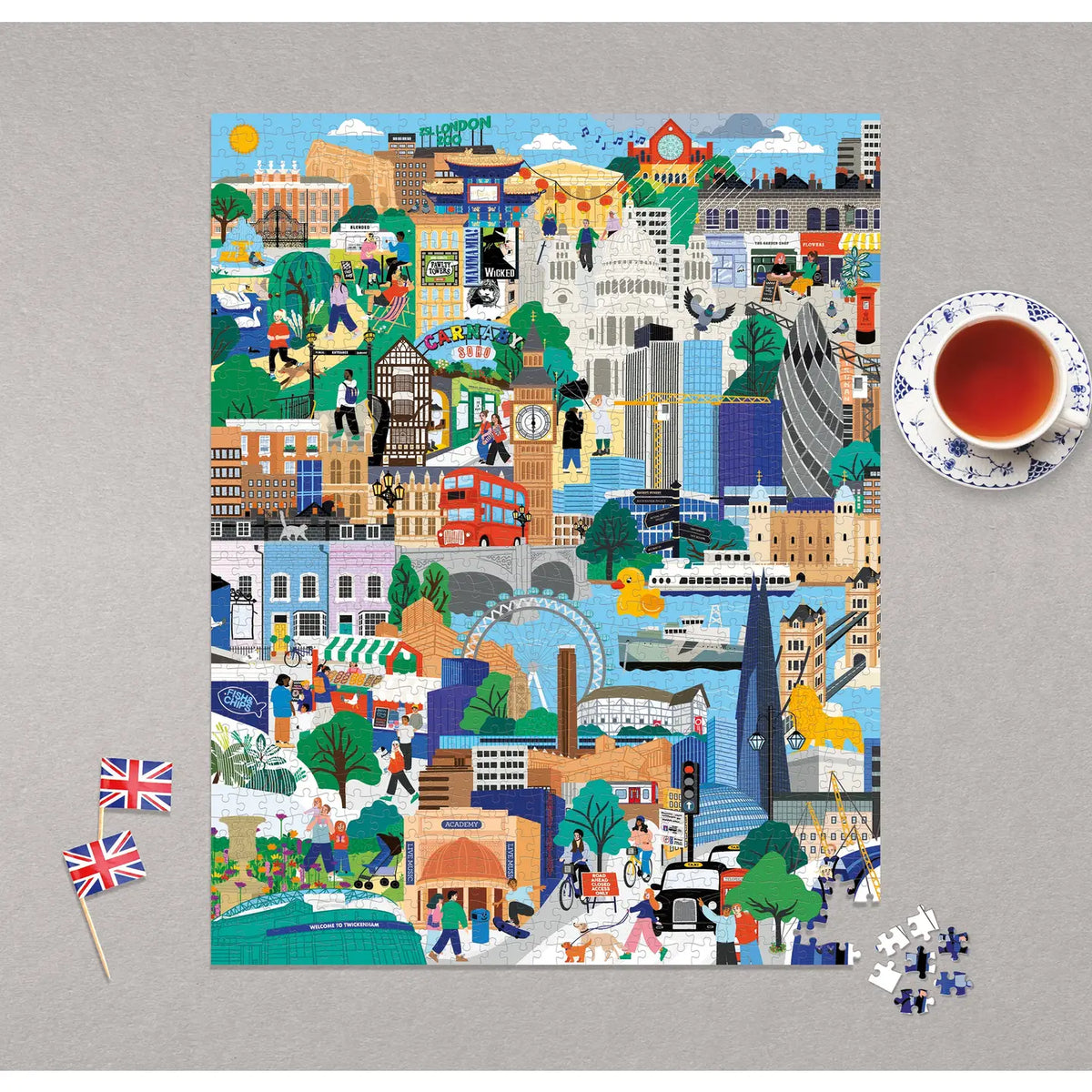 London Calling City Life (Tube) 1000pc