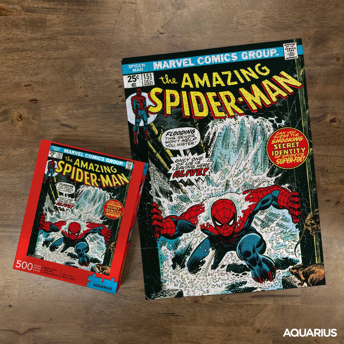 Marvel Spider-Man Cover 500pc