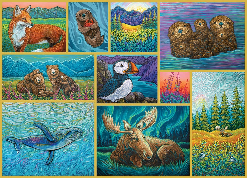 Alaskan Animals 500pc