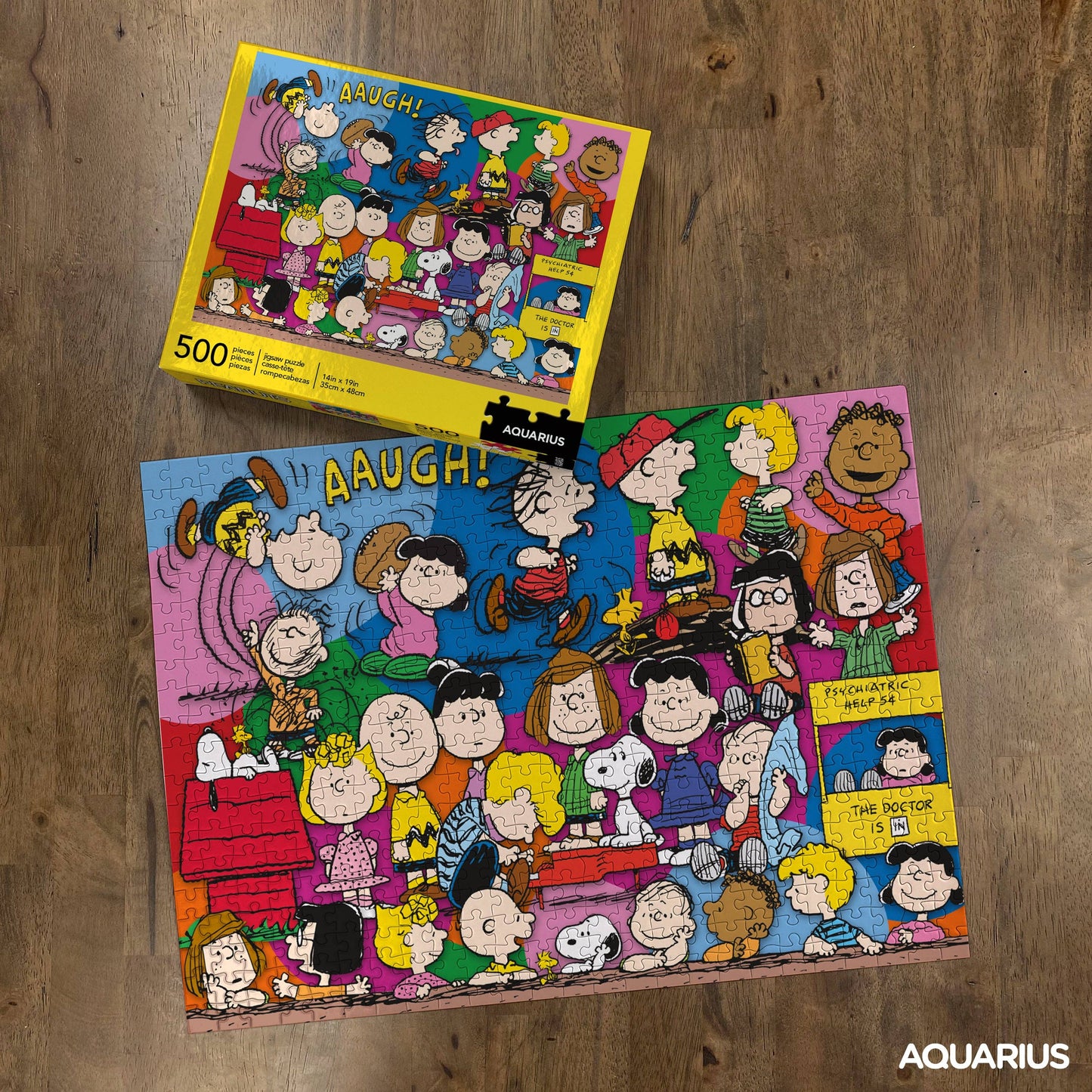 Peanuts Cast 500pc