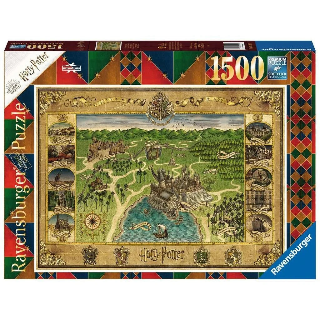 Hogwarts Map 1500pc