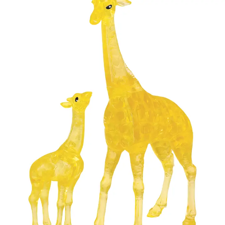Crystal Puzzle - Giraffe & Baby