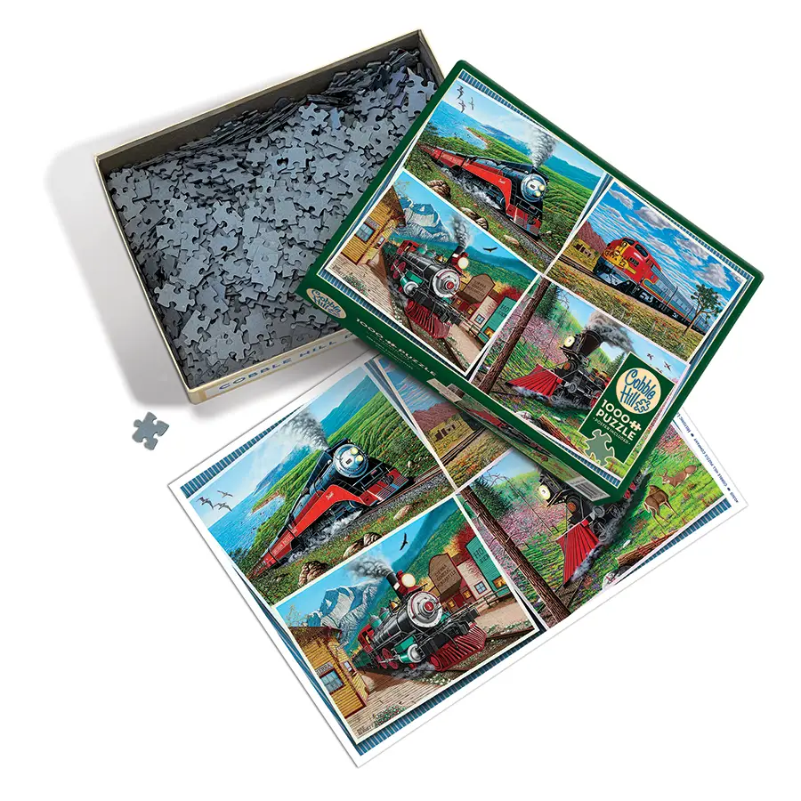 Historic Locomotives 1000pc