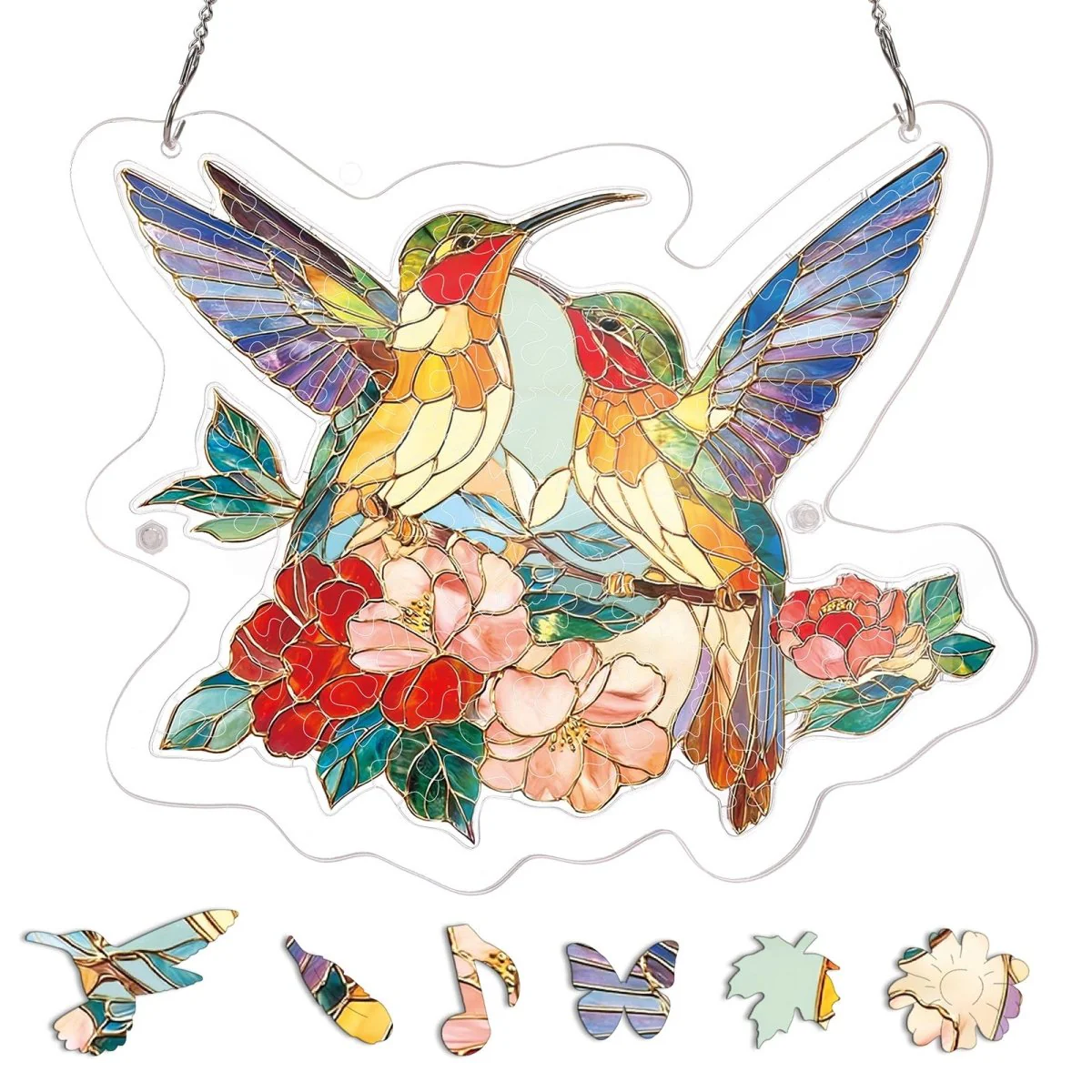 Acrylic Jigsaw: Two Birds of Spring 83pc
