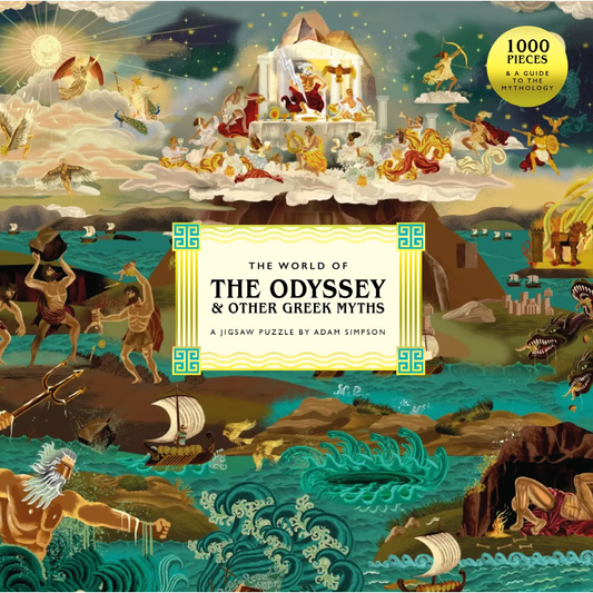 The World of The Odyssey & Other Greek Myths: Puzzle 1000pc