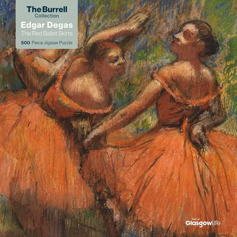 Edgar Degas: Red Ballet Skirts 500pc