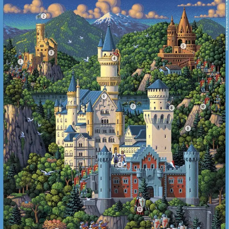 Dowdle: Neuschwanstein Castle 1000pc
