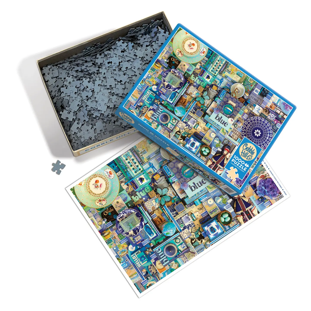 Blue 1000pc