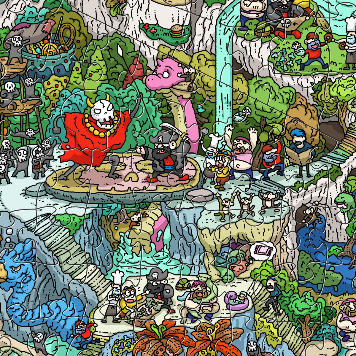 The Peckish Pirates 1000pc