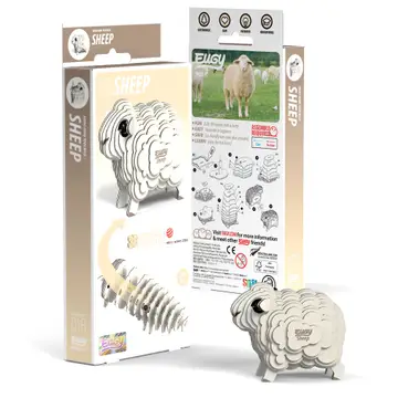 Eugy 3D Wood Puzzle: Sheep
