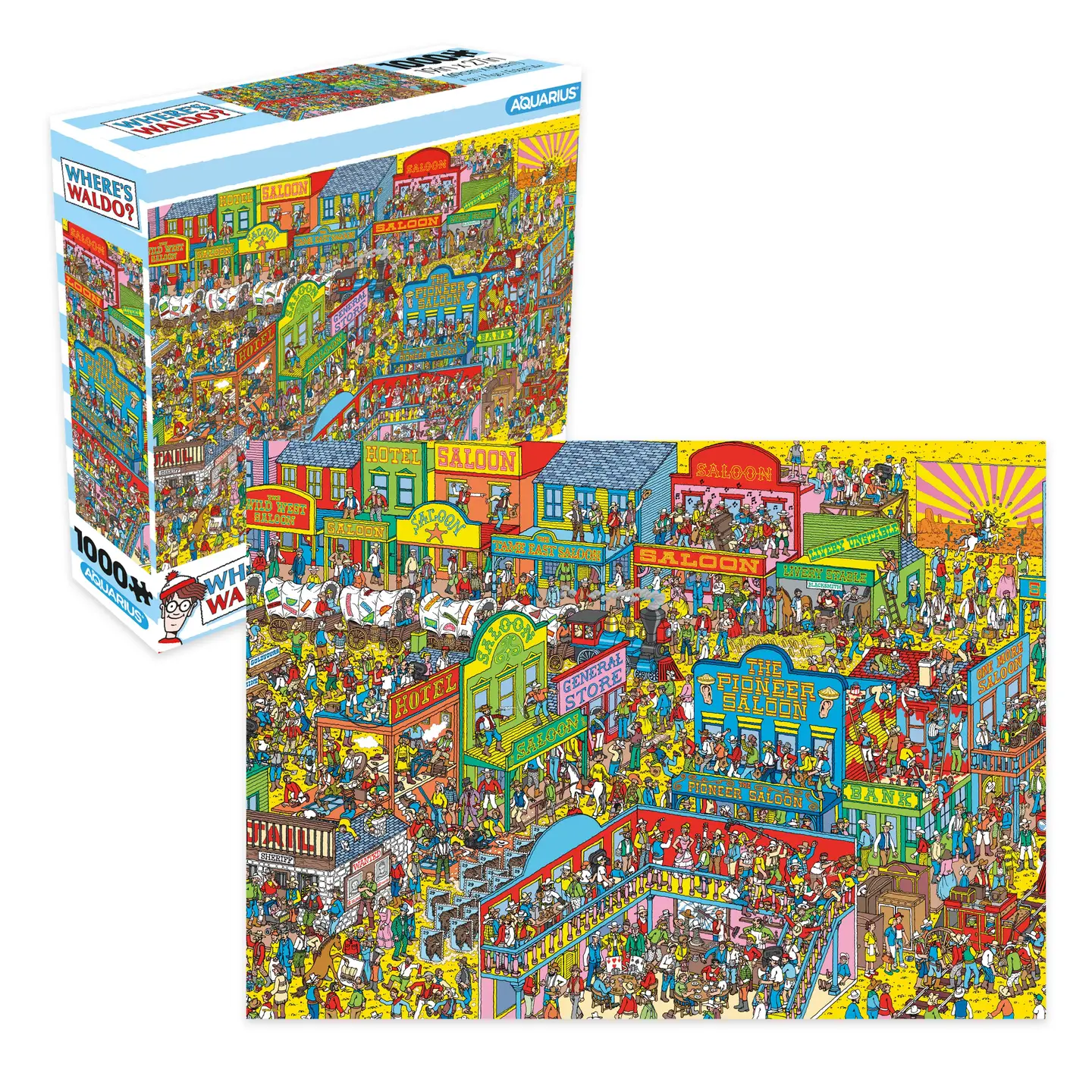 Where's Waldo Wild Wild West 1000pc