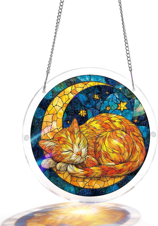 Acrylic Jigsaw: Starry Moon Cat 83pc