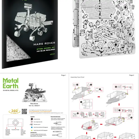 Metal Earth Mars Rover