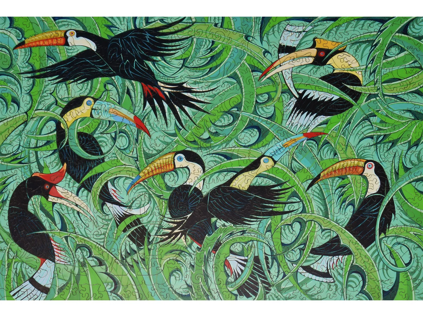 Toucans and Hornbills 499pc