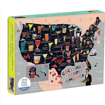 Cocktails Across America 1000pc