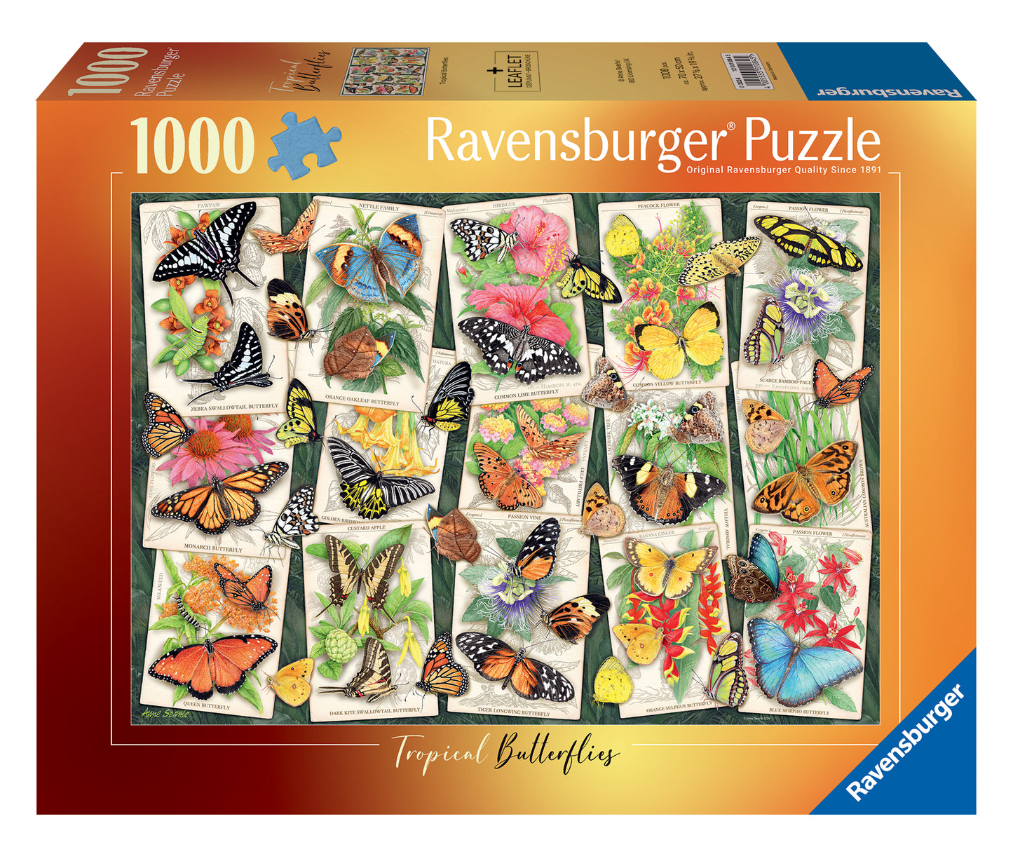 Tropical Butterflies 1000pc