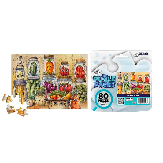 Puzzle Packs: Pickle Party 80pc