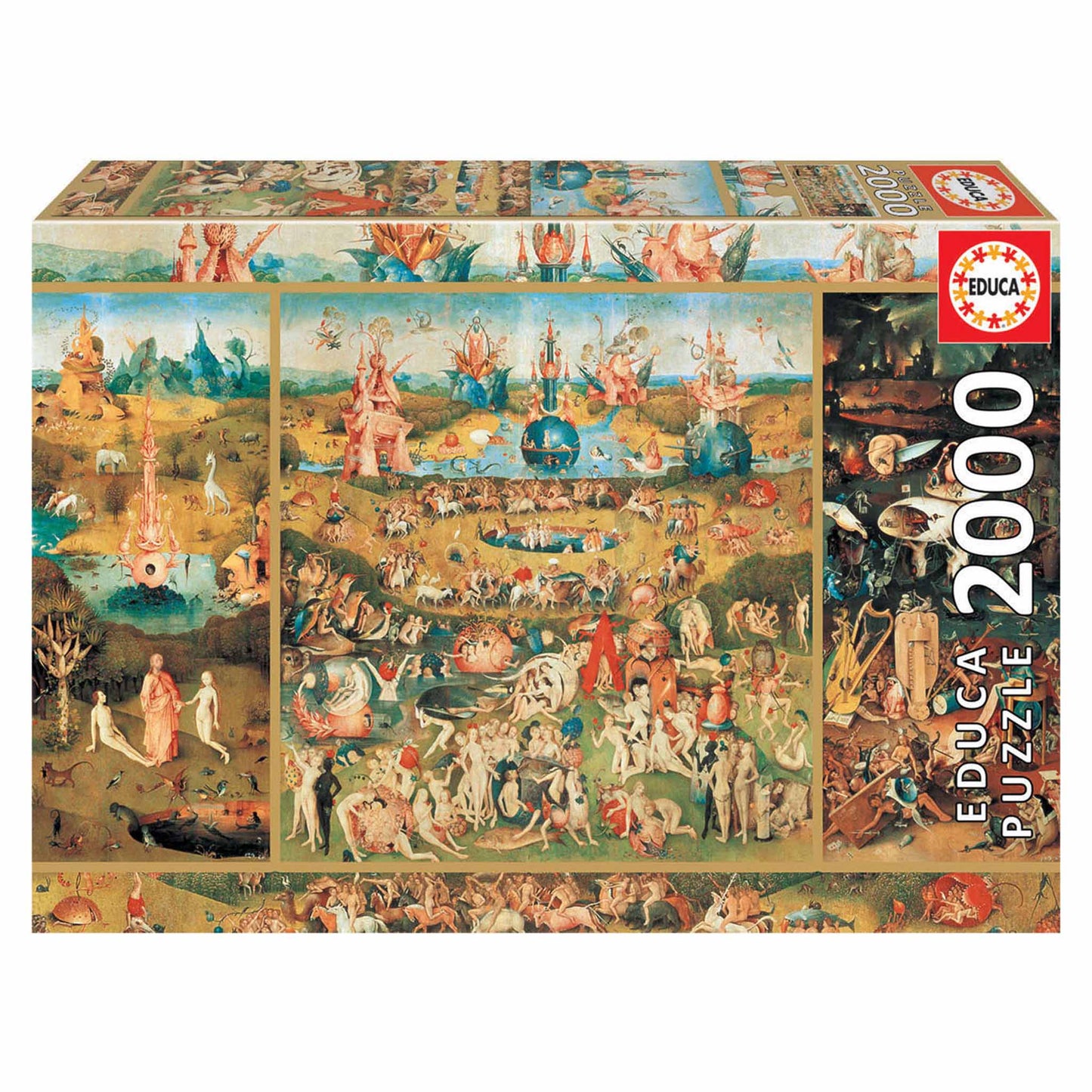 Hieronymus Bosch: The Garden of Earthly Delights 2000pc